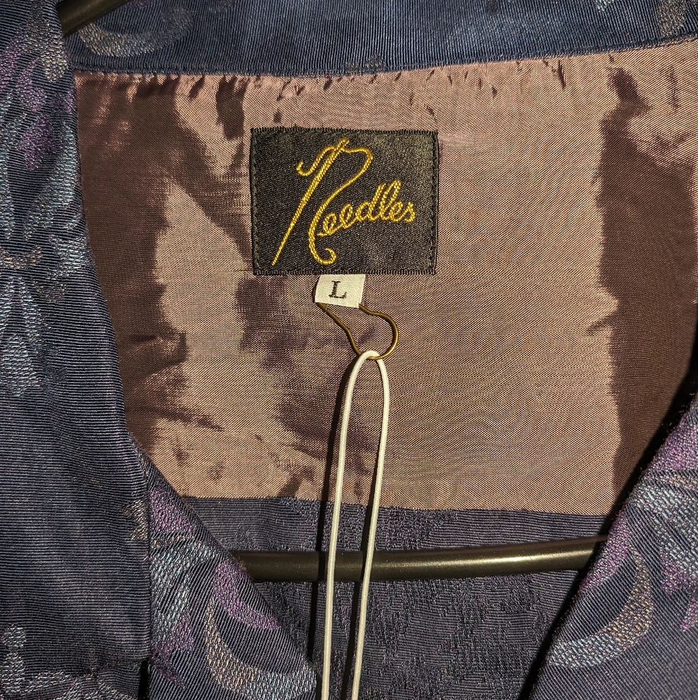 13. Nwot Needles Baroque Pattern Button Up Shirt - image 4